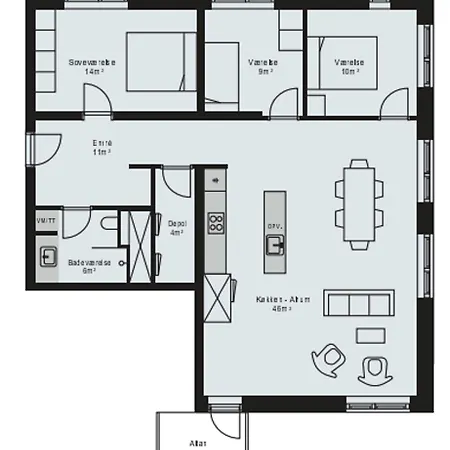 Apartment Luxurios 3-bed W Balcony And Great Views